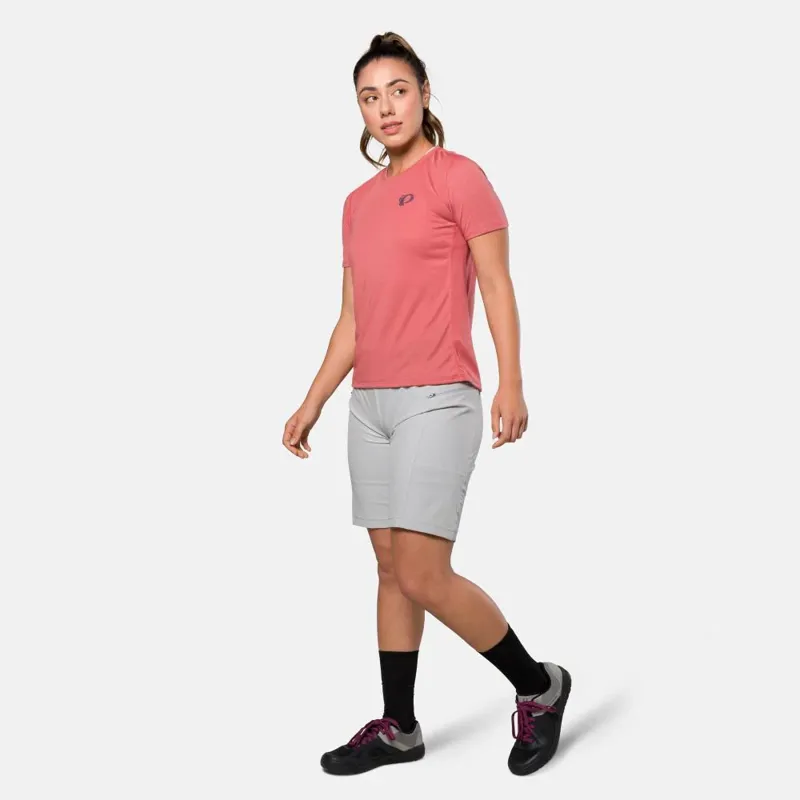 Pearl Izumi Women's Canyon Short Sleeve Jersey in Rosewood-4