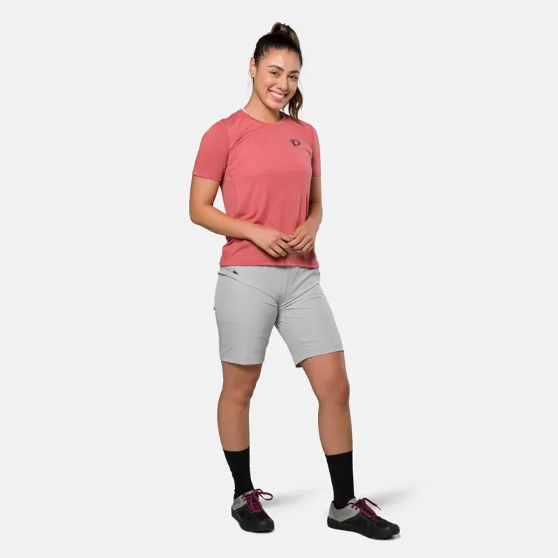 Pearl Izumi Women's Canyon Short Sleeve Jersey in Rosewood-5