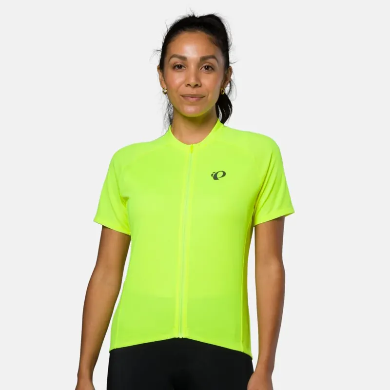 Pearl Izumi Women's Quest Short Sleeve Jersey in Screaming Yellow-2