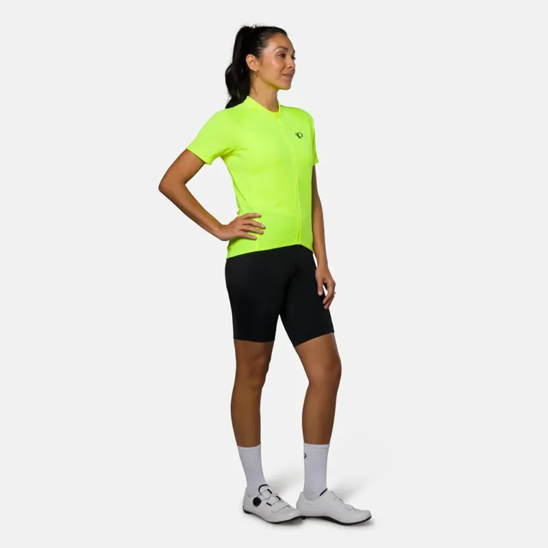 Pearl Izumi Women's Quest Short Sleeve Jersey in Screaming Yellow-4