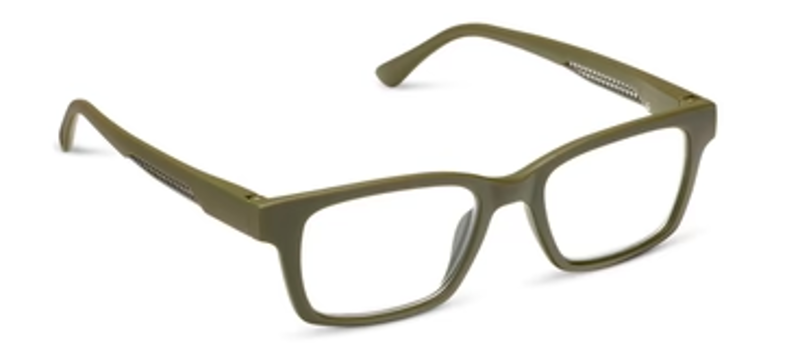 Peepers Cedar Readers in Olive-1