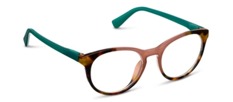 Peepers Ember Readers in Tortoise/Rose