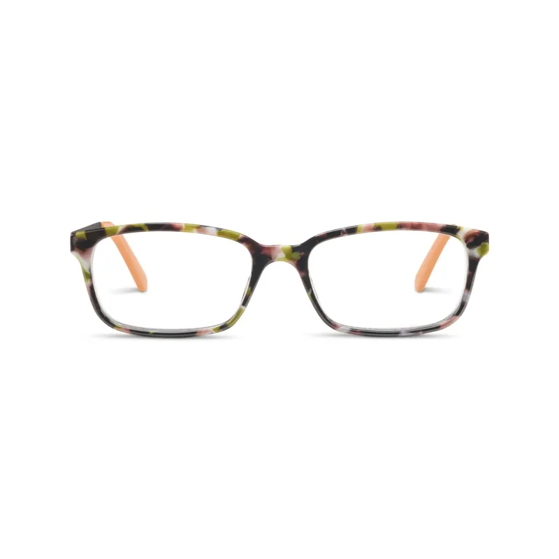 Peepers Memphis Blue Light Glasses in Olive Botanico-1