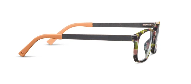 Peepers Memphis Blue Light Glasses in Olive Botanico-2