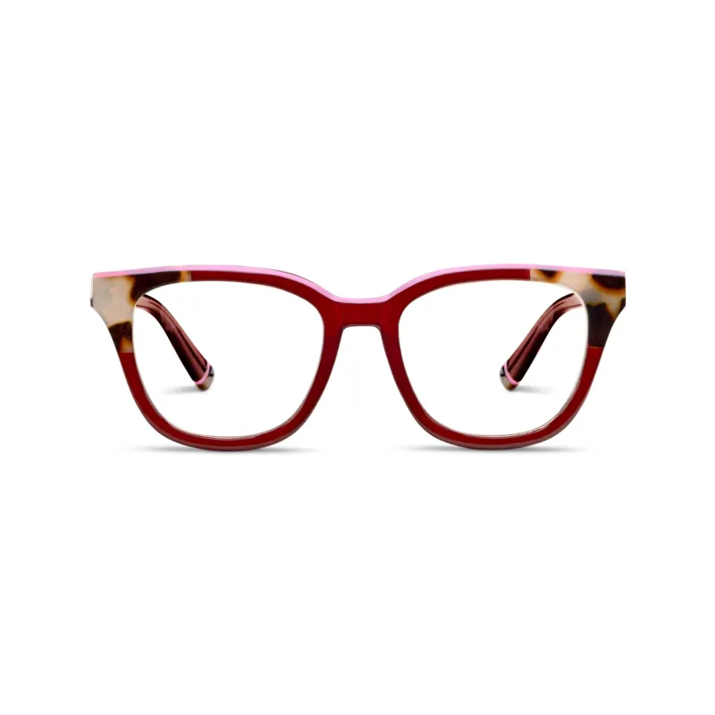 Peepers Ramona Blue Light Reading Glasses in Cherry/Chai Tortoise-1