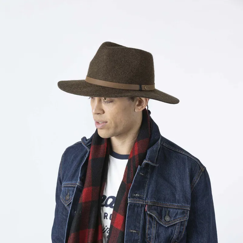 Pistil Elson Wide Brim Hat in Mushroom-3