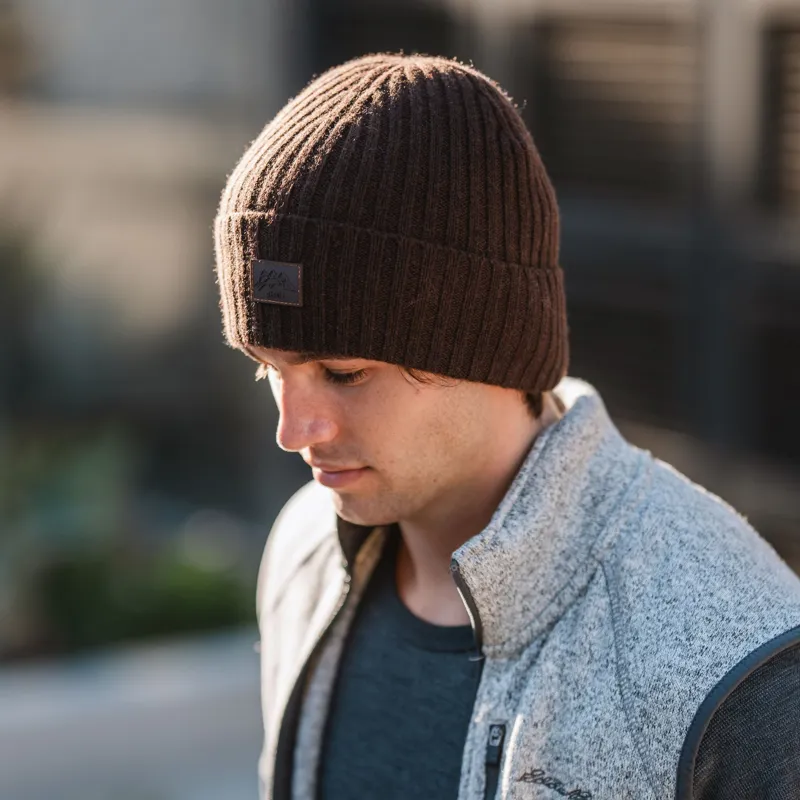 Pistil Nelson Beanie in Brown-1