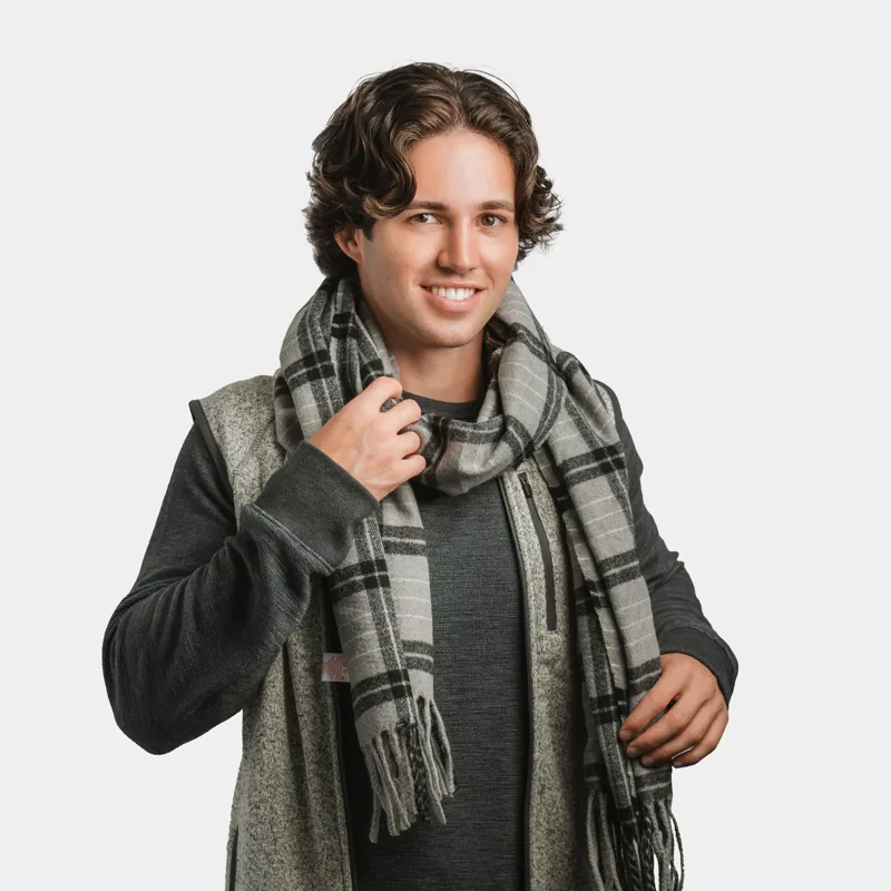 Pistil Rowan Scarf in Grey-1