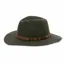 Pistil Women's Soho Wide Brim Hat in Olive