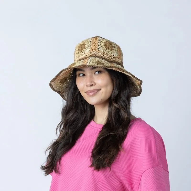 Pistil Zarlee Bucket Hat in Natural-1