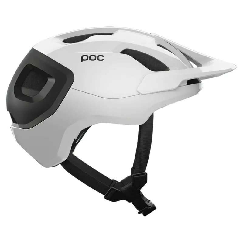 POC Axion Race MIPS MTB Helmet In Hydrogen White/Uranium Black Matt-2