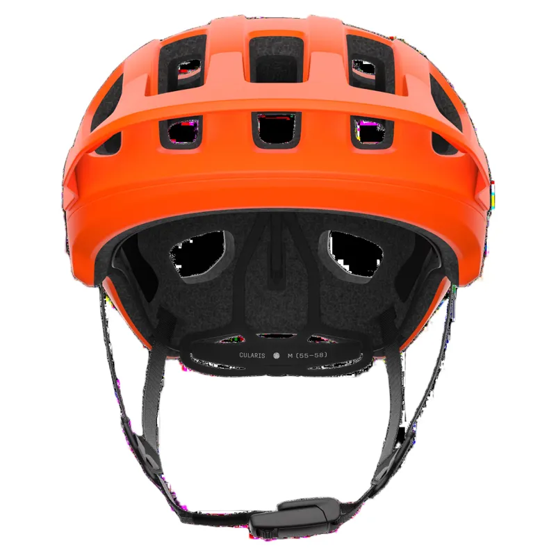 POC Cularis MTB Helmet In Fluorescent Orange Matt-1