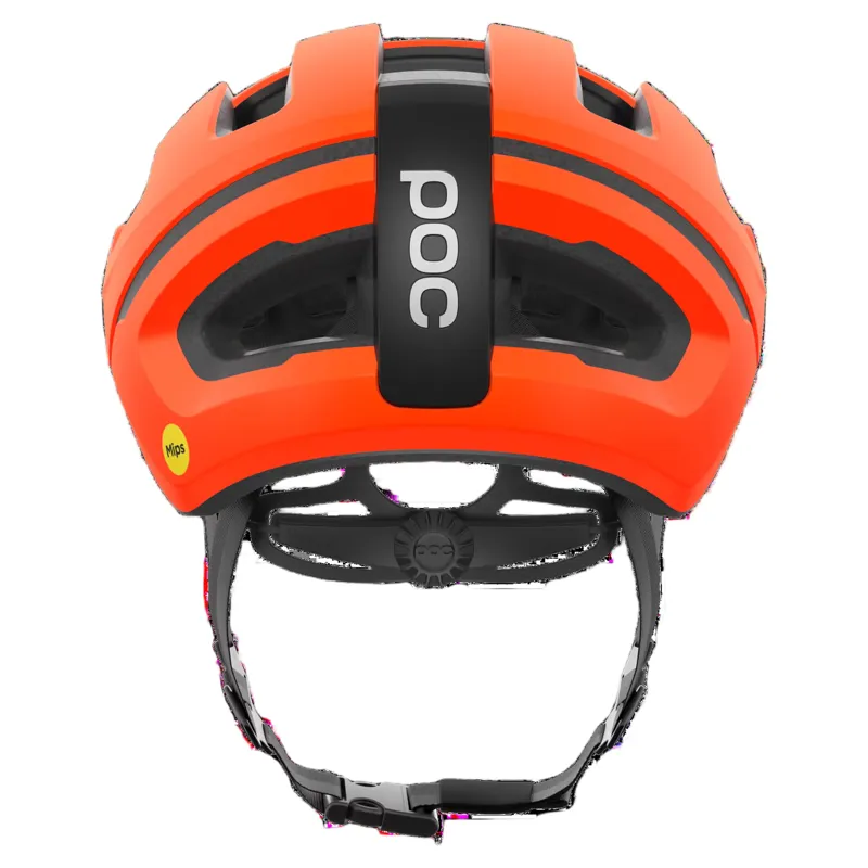 POC Omne Air MIPS Cycling Helmet In Fluorescent Orange Matt-3