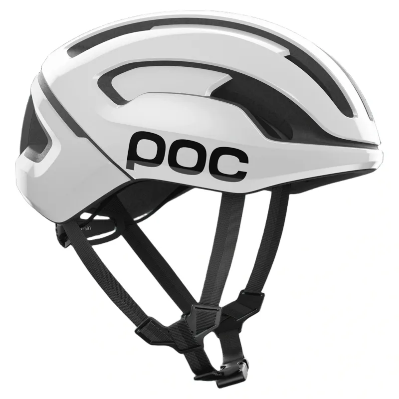 POC Omne Air MIPS Cycling Helmet In Hydrogen White/Uranium Black-2