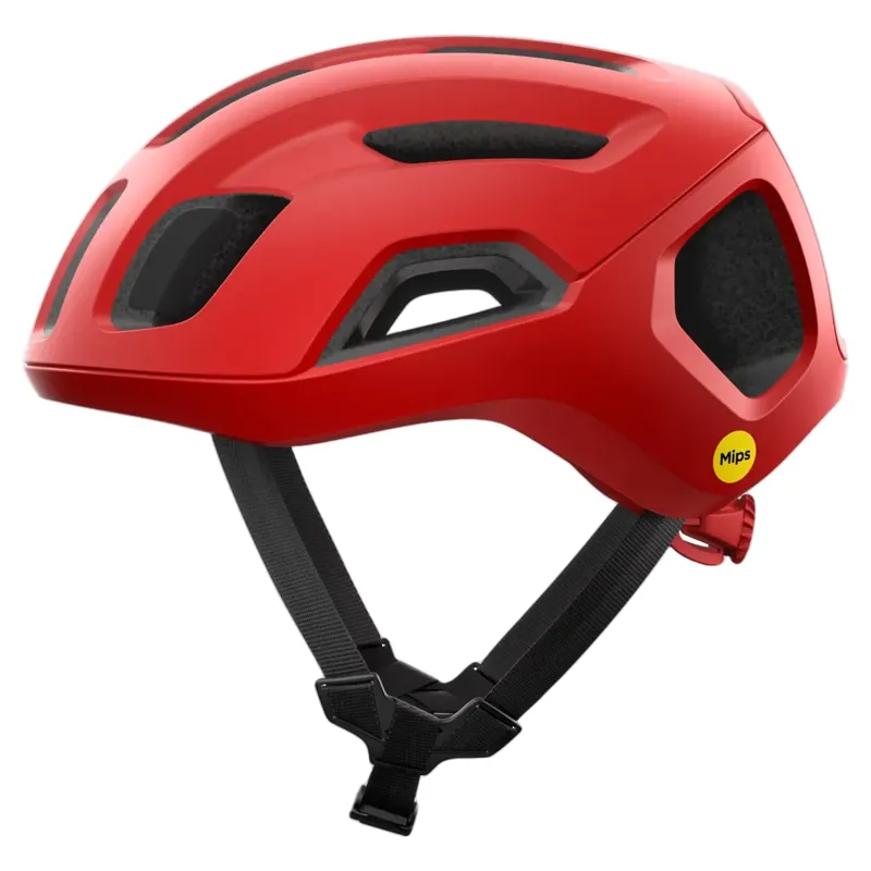 POC Ventral Air MIPS CPSC Cycling Helmet in Prismane Red Matt