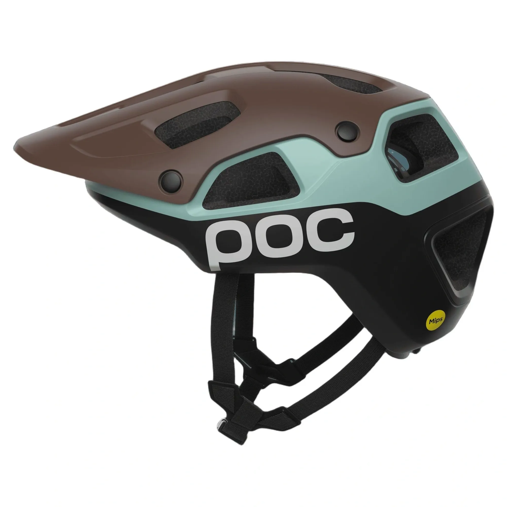 Poc Colors Poc Cularis Pure MTB Helmet in Bronzite Brown/Lazurite Blue