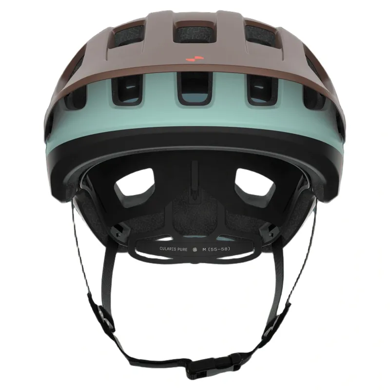 POC Cularis Pure MTB Helmet in Bronzite Brown Matt/Lazurite Blue Matt-2