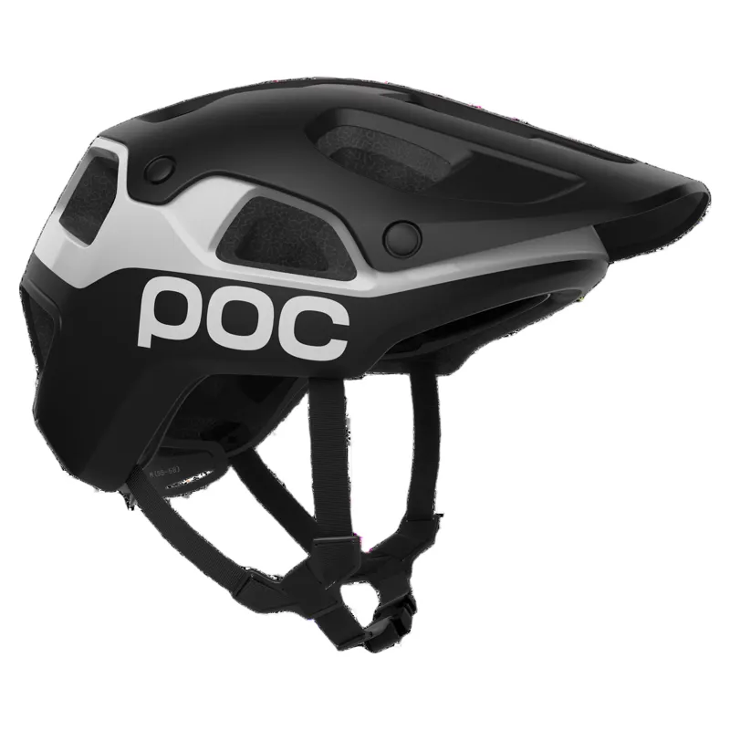 POC Cularis Pure MTB Helmet in Uranium Black Matt/Hydrogen White-1