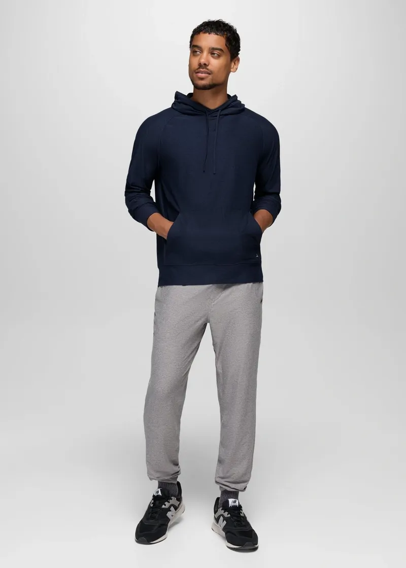Prana Altitude Tracker Light Hoodie in Nautical Heather-3