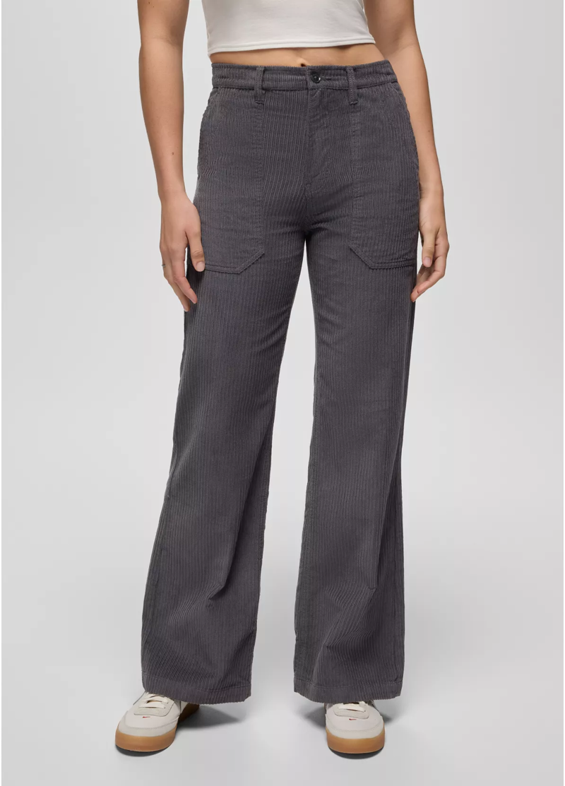 Prana Women's Annie's Canyon Cord Pant in Shadow-1