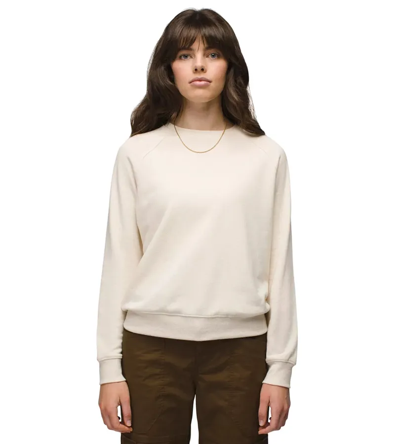 Prana Women's Cozy Up Sweatshirt in Canvas
