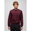 Prana Fleece Crew Sweatshirt in Deep Vino