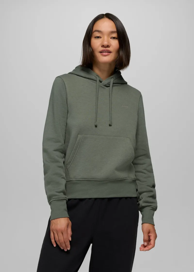 Prana Women's Fleece Hoodie in Thyme