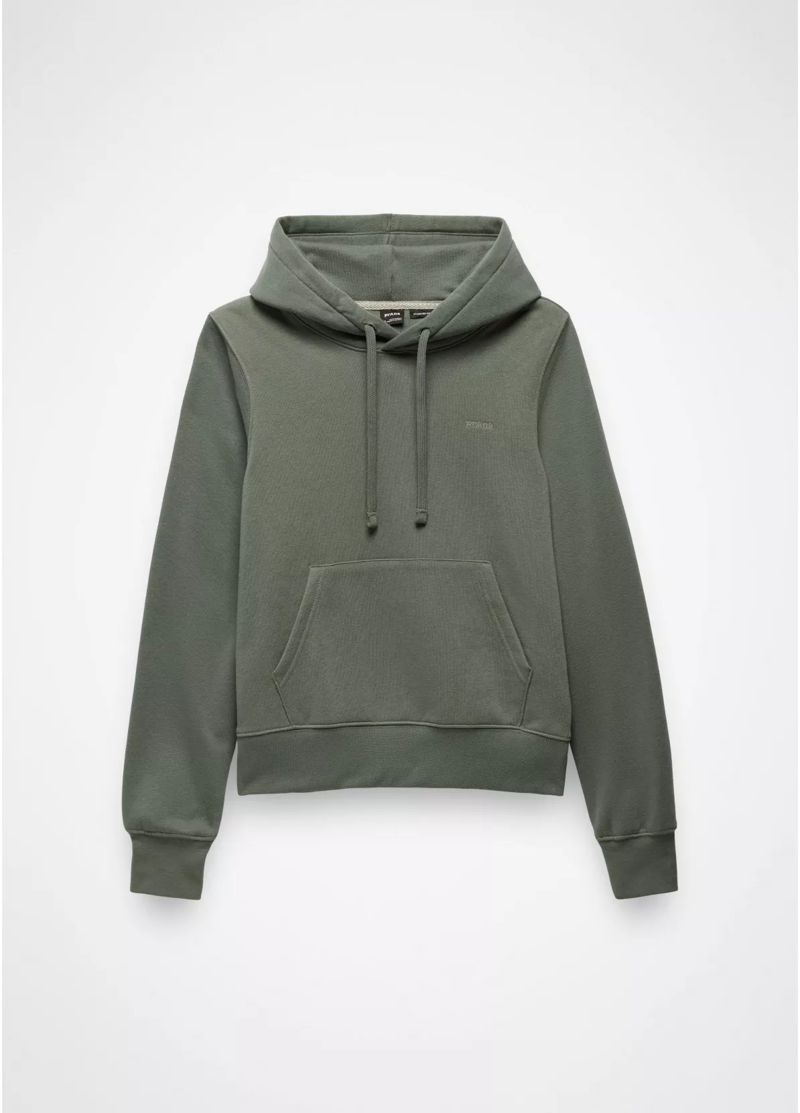 Prana Women's Fleece Hoodie in Thyme-3