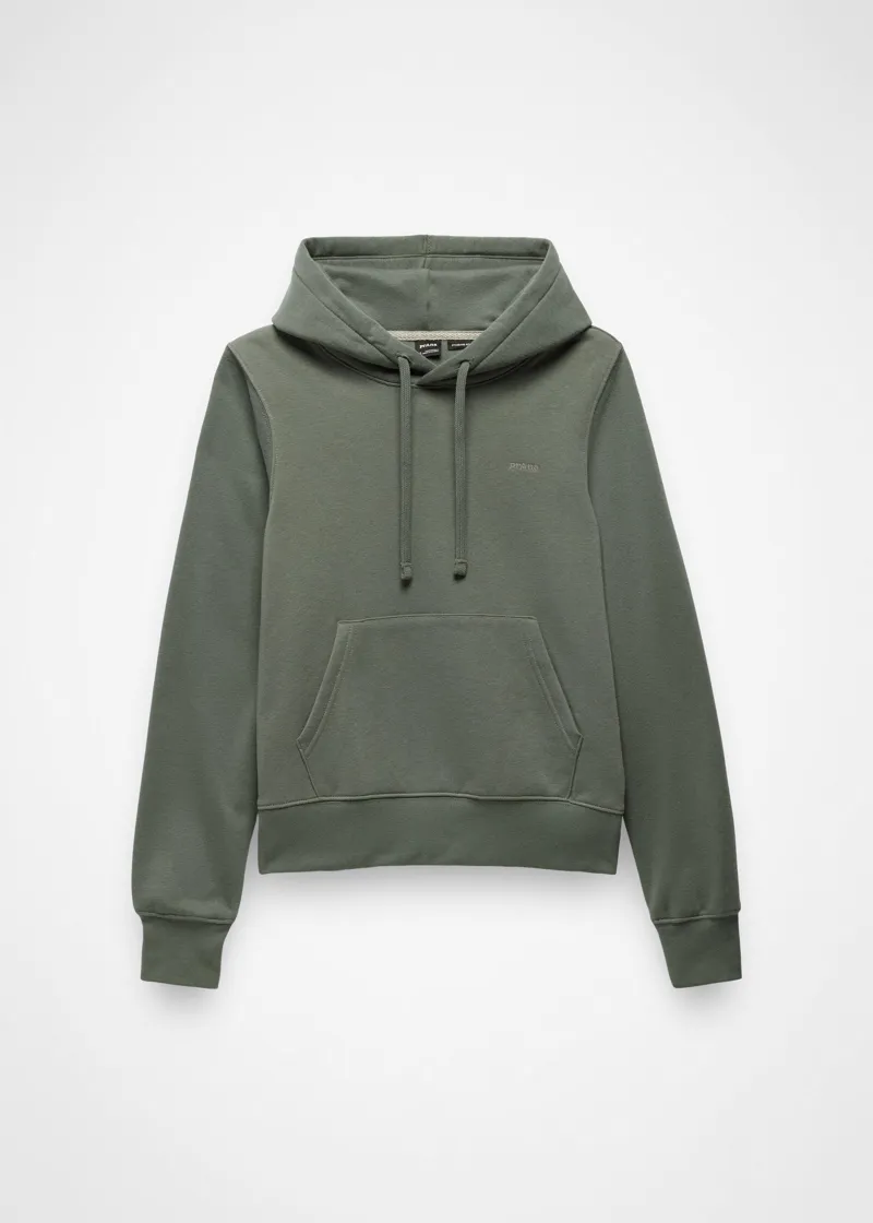 Prana Women's Fleece Hoodie in Thyme-4