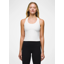 Prana Luxara Racerback Tank in Soft White
