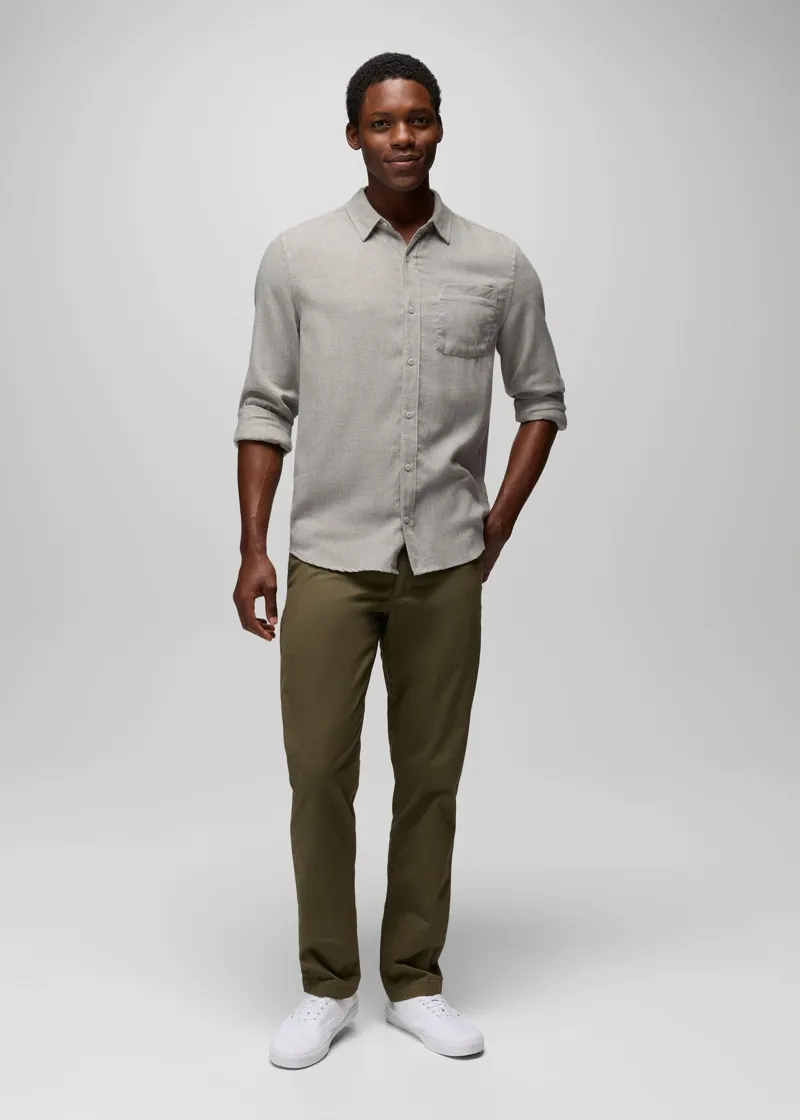 Prana Mendocino Shirt in River Rock-3