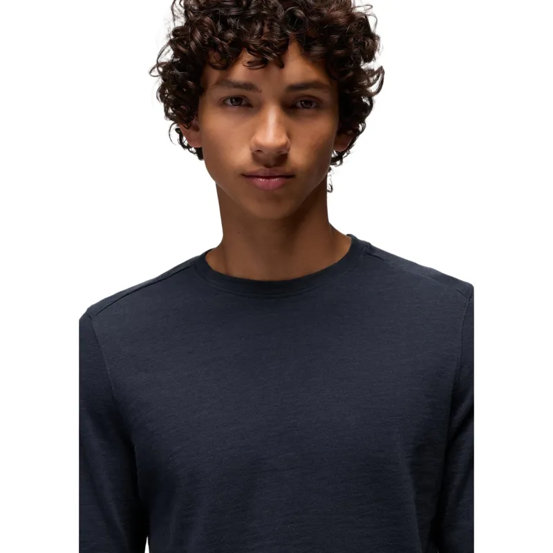 Prana Ronnie Crew II Long Sleeve Shirt in Nautical-4