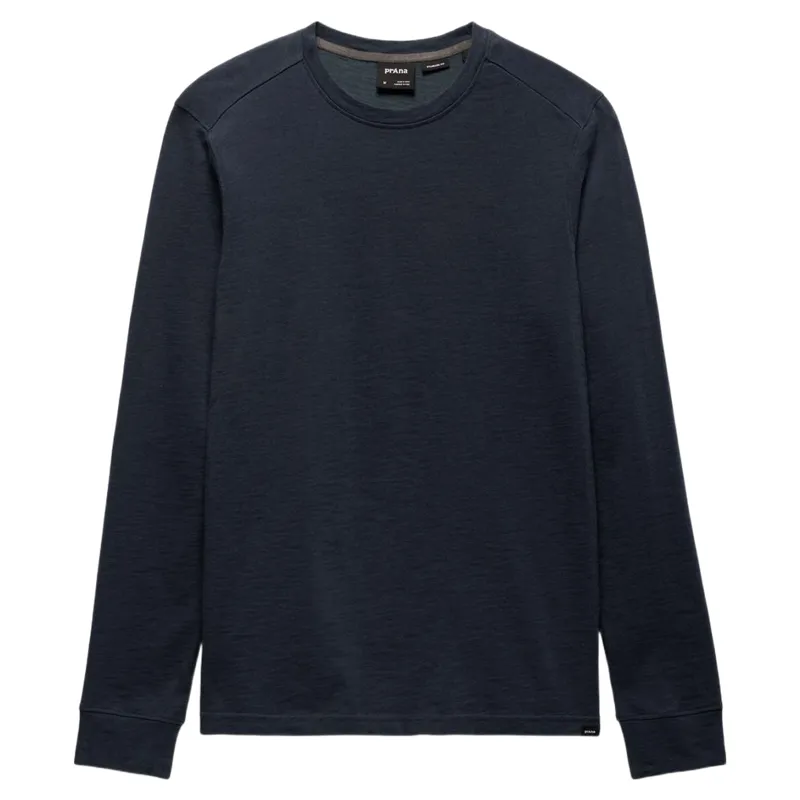 Prana Ronnie Crew II Long Sleeve Shirt in Nautical-5