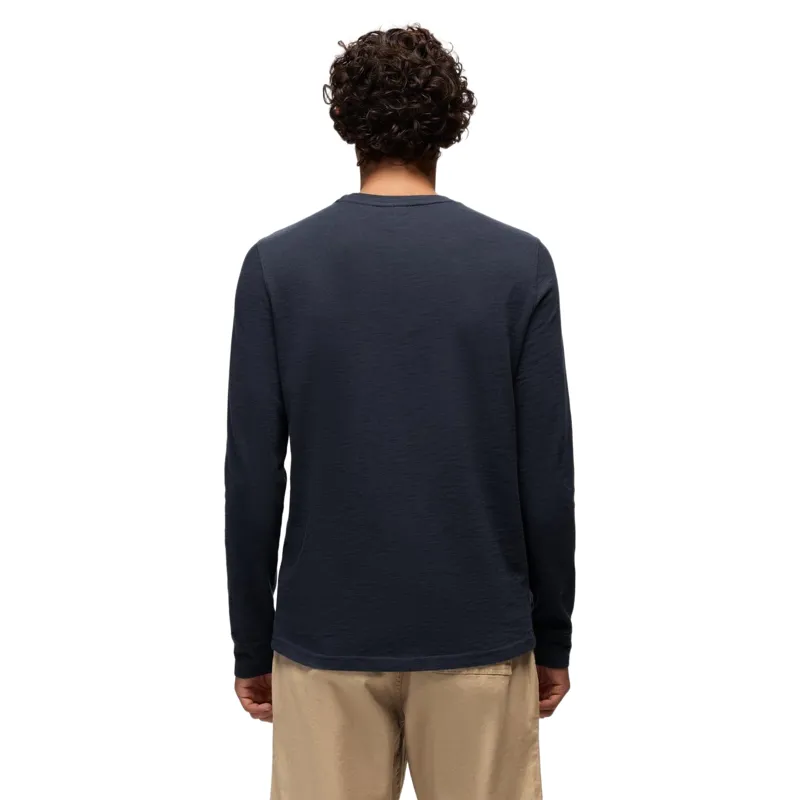 Prana Ronnie Crew II Long Sleeve Shirt in Nautical-1