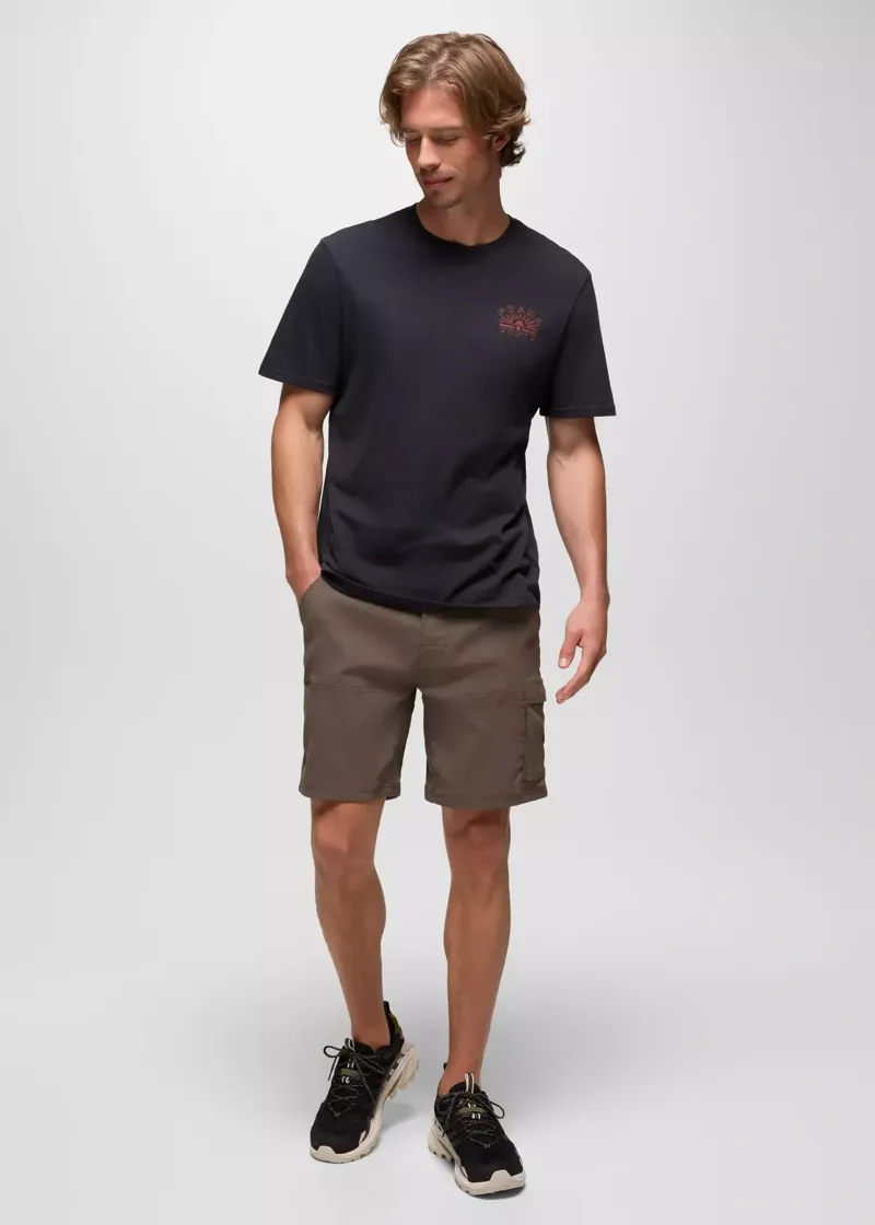 Prana Stretch Zion Short in Mud-3