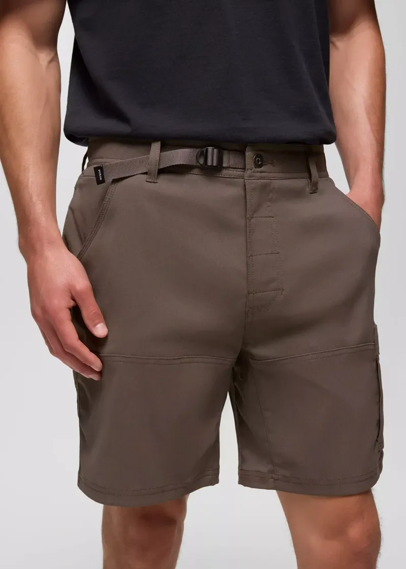 Prana Stretch Zion Short in Mud-4