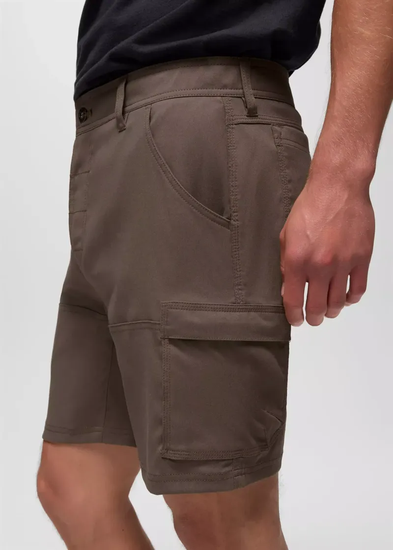 Prana Stretch Zion Short in Mud-5