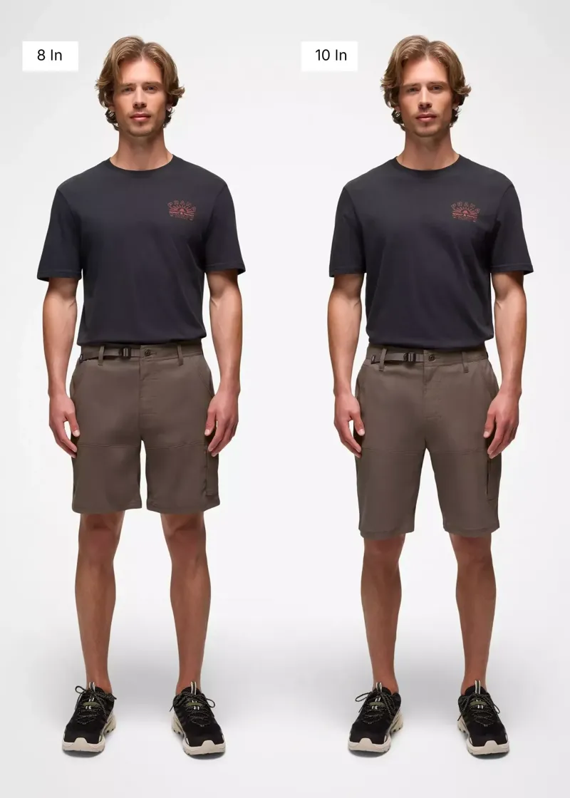 Prana Stretch Zion Short in Mud-7