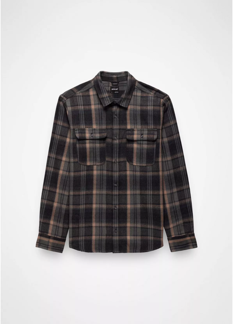 Prana Westbrook Flannel Shirt in Thyme
