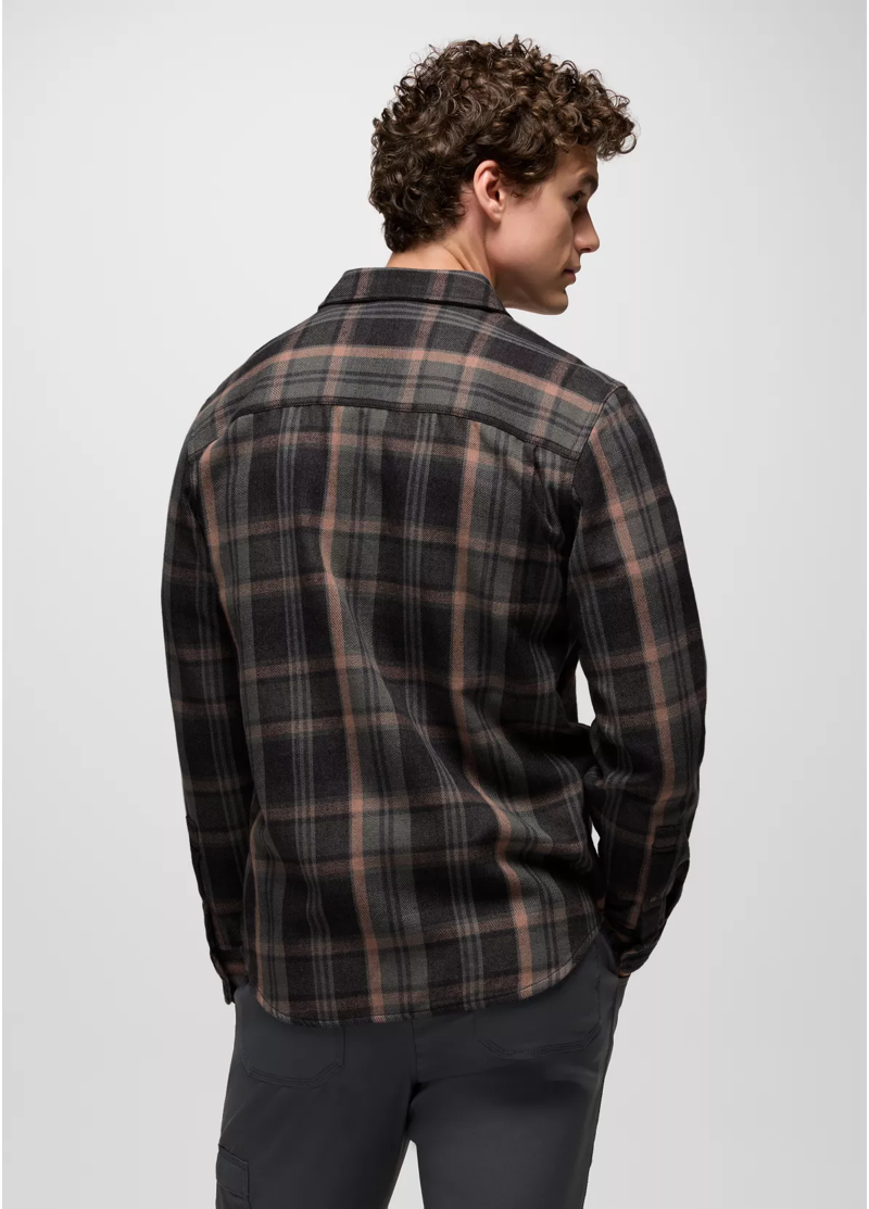 Prana Westbrook Flannel Shirt in Thyme-2