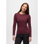 Prana Women's Everyday Long Sleeve Tee in Deep Vino