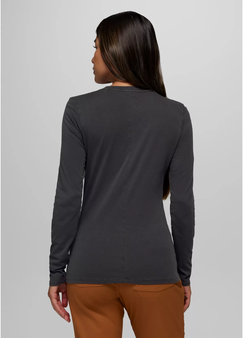 Prana Women's Everyday Long Sleeve Tee in Nori-1