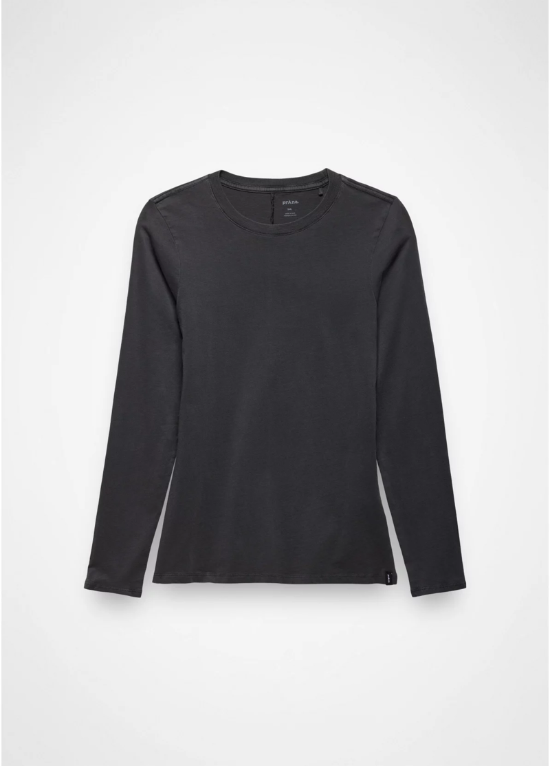 Prana Women's Everyday Long Sleeve Tee in Nori-2