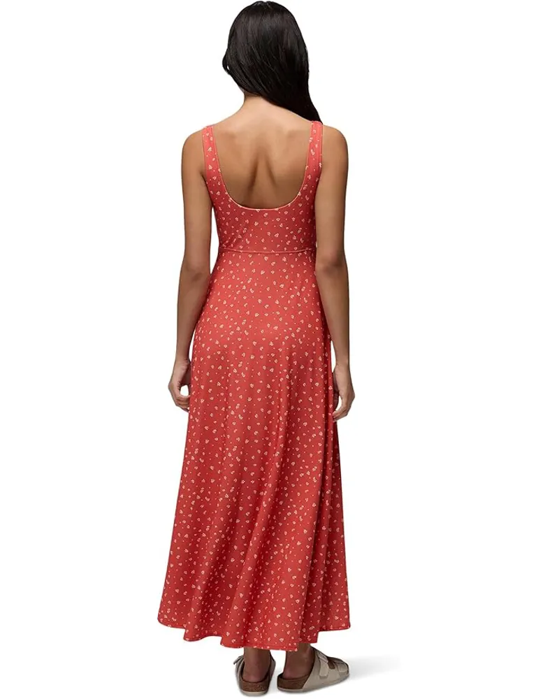 Prana Women's Corrinne Maxi Dress in Lychee Spring Fling-1
