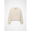 Prana Women's DreamTerry Crew Sweatshirt in Beach Pebble