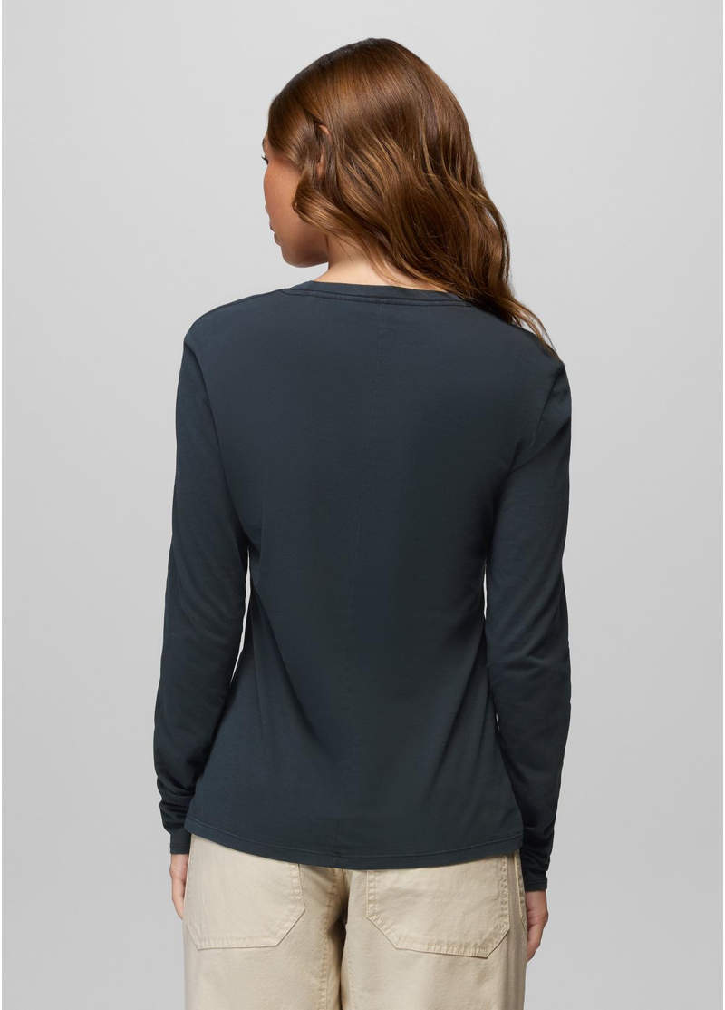 Prana Women's Everyday Long Sleeve Tee in Nautical-2