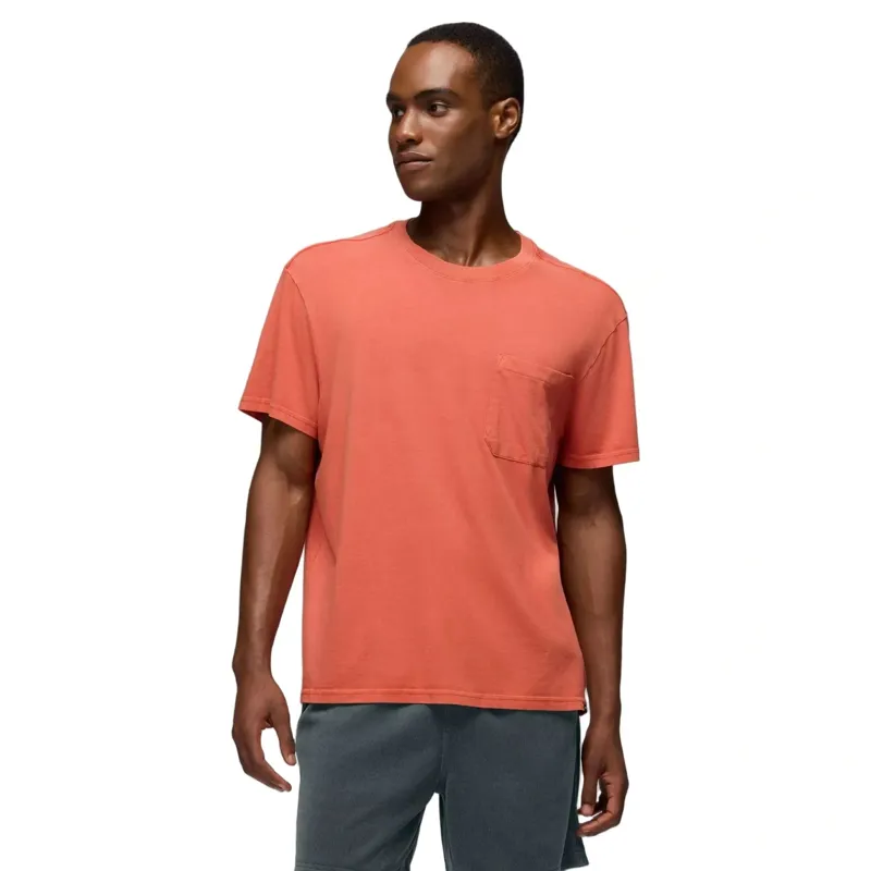 Prana Everyday Pocket SS Tee in Lychee-1