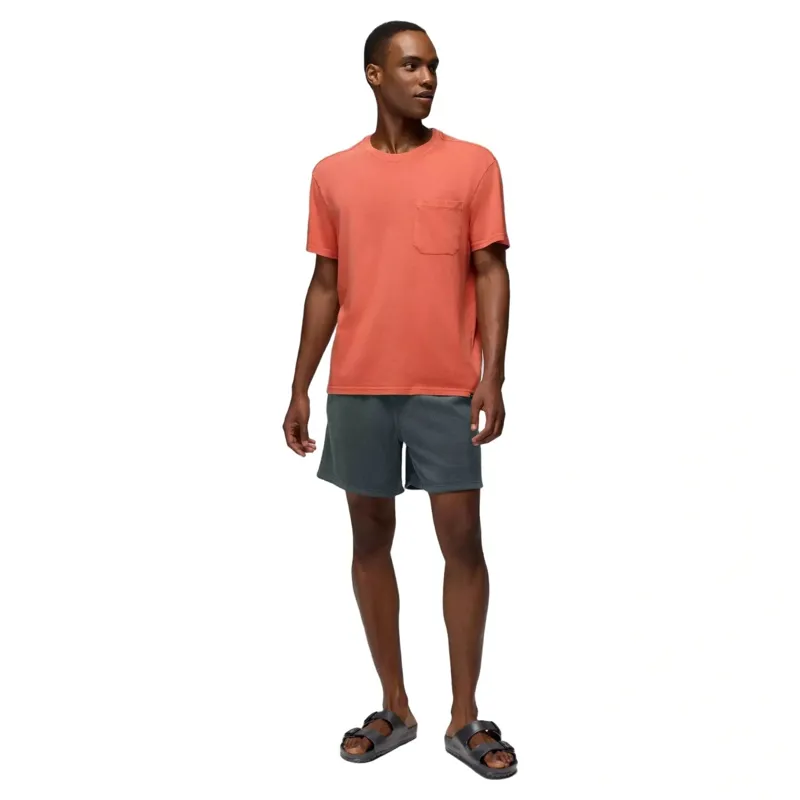 Prana Everyday Pocket SS Tee in Lychee-3