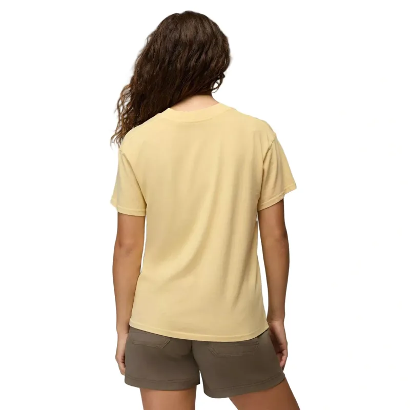 Prana Women's Everyday Short Sleeve Tee in Vanilla Bean-2
