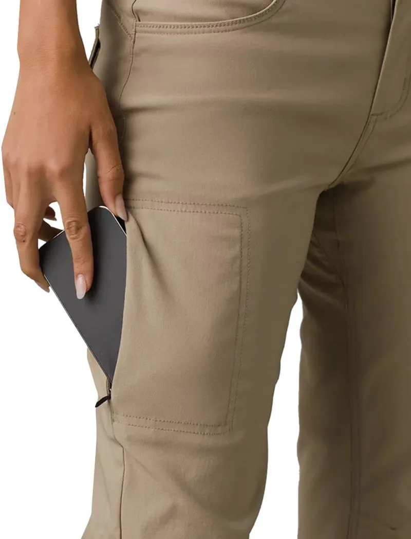 Prana Women's Halle Stretch Pant II in Sandbar-4